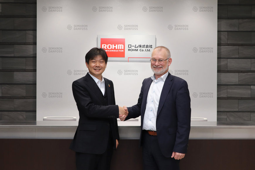 Nuova Partnership per una reale multipla sorgente: Moduli di potenza Semikron Danfoss con IGBT ROHM